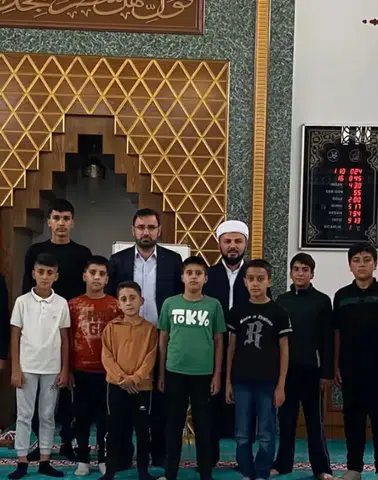 Aşağı Aratan Köyü'nde çocuklar için 100 Vakit Namaz etkinliği düzenlendi