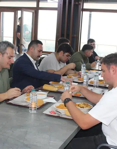 Derepazarı Kaymakamı Eftal Palabıyık’tan KYK Öğrenci Yurduna Ziyaret