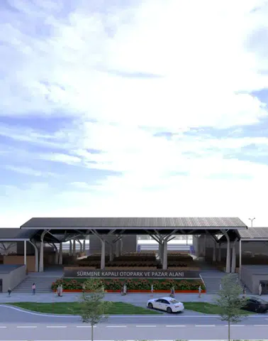 Trabzon Büyükşehir Belediyesi’nden Sürmene’ye 184 Milyon TL’lik Pazar Yeri ve Kapalı Otopark Yatırımı