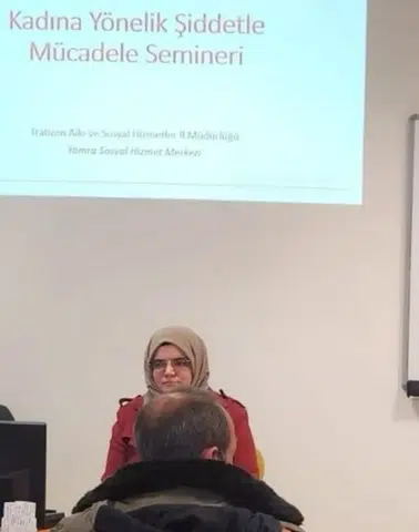 Trabzon Yomra'da Hükümlülere Kadına Yönelik Şiddetle Mücadele Eğitimi Verildi