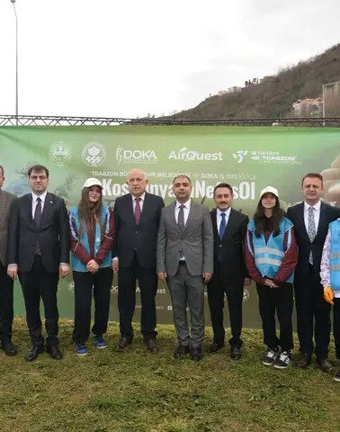 Trabzon Yarı Maratonu Fidan Dikim Etkinliği ile Çevreye Nefes Oluyor