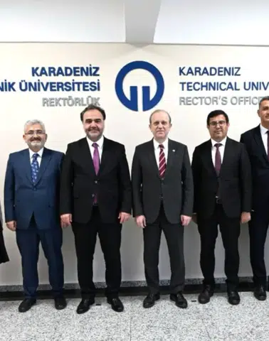 Karadeniz Teknik Üniversitesi ile Çankırı Karatekin Üniversitesi Arasında İş Birliği Görüşmesi