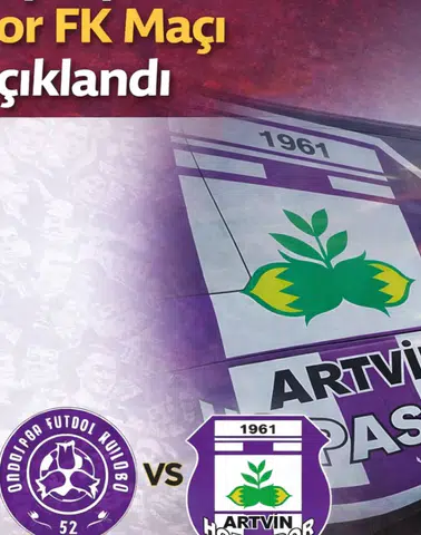 Artvin Hopaspor’un 52 Orduspor FK Maçı İlk 11’i Açıklandı