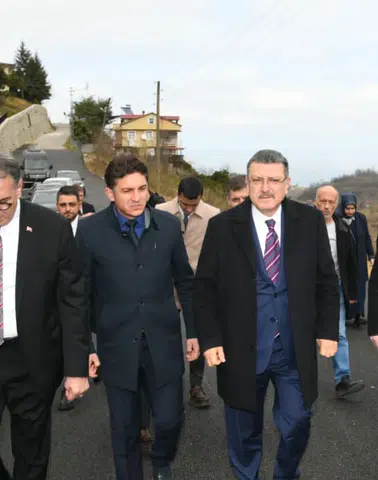 Başkan Genç Sürmene’de Sel Bölgesini İnceledi: 7 Bin 500 Metreküp İstinat Duvarı Yaptık