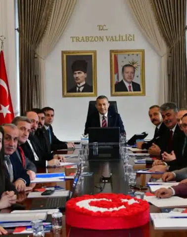 Trabzon Valiliği’nde Vakfıkebir OSB Müteşebbis Heyet Toplantısı Yapıldı