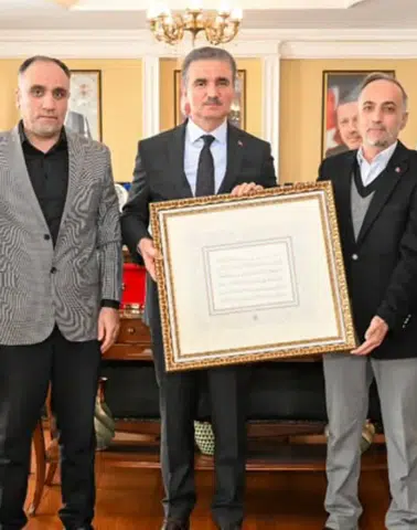 Deniz Feneri Derneği’nden Erzurum Valisi Aydın Baruş’a Hayırlı Olsun Ziyareti