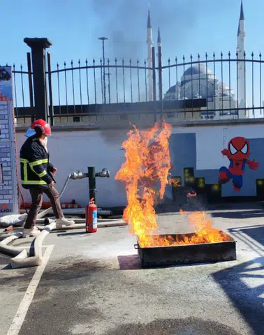 Trabzon’da Tarım ve Orman Personeline Yangın Eğitimi Verildi