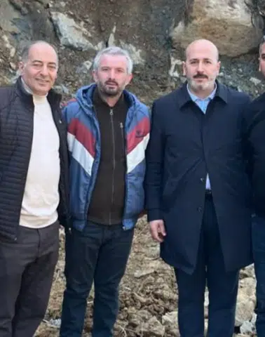 Arhavi Başköy’de Yol Çalışmaları Yerinde İncelendi