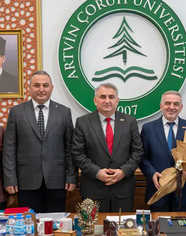 Artvin Çoruh Üniversitesinde Görev Devir Teslimi Gerçekleştirildi