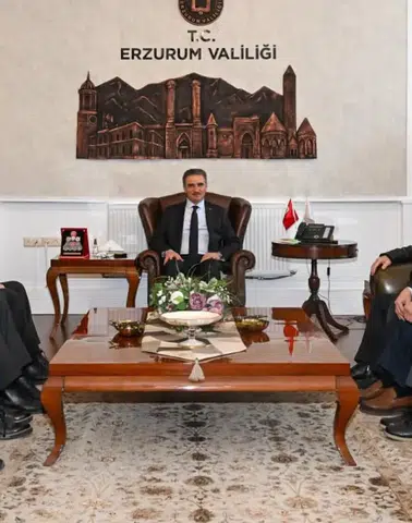 Memur-Sen’den Erzurum Valisi Aydın Baruş’a Hayırlı Olsun Ziyareti