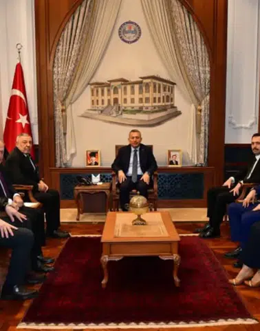 Trabzon Tanıtım Günleri Öncesi Vali Tahir Şahin’e Ziyaret