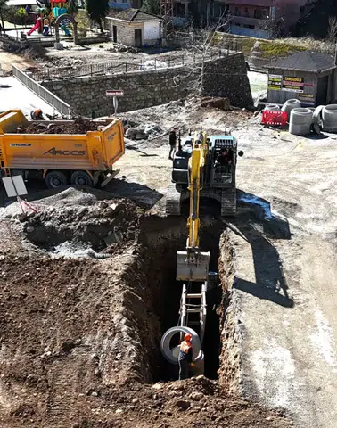 Trabzon Büyükşehir’den Dernekpazarı’na 5 Bin 772 Metrelik İçme Suyu Yatırımı