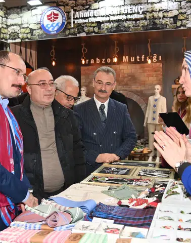 Trabzon Tanıtım Günleri’nde Büyükşehir Standına Yoğun İlgi