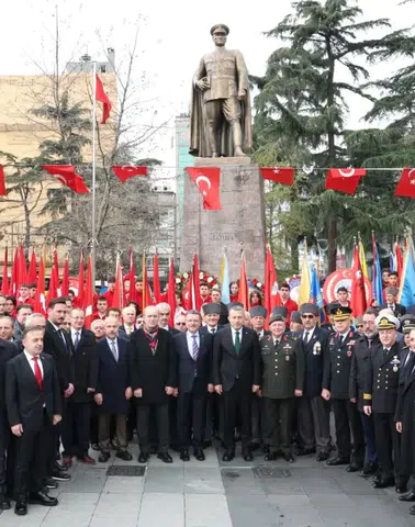 Trabzon’da 18 Mart Çanakkale Zaferi’nin 111. Yılı Törenle Anıldı