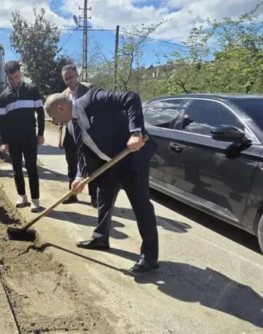 Arsin’de Fen İşleri Ekipleri Çalışmalarını Sürdürüyor