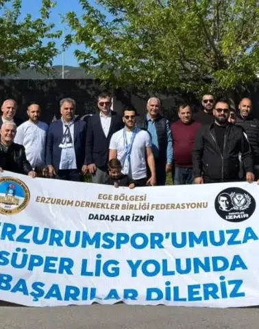 Ege’de Erzurumspor Coşkusu: Taraftarlar Bodrum Deplasmanı İçin Yola Çıktı
