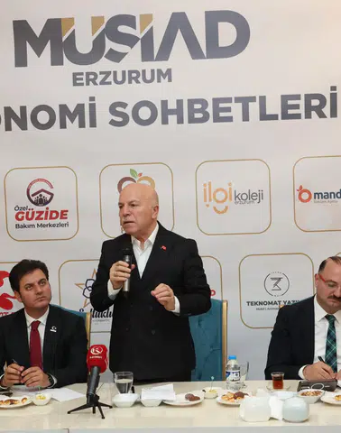 MÜSİAD Ekonomi Sohbetleri Erzurum’da Gerçekleştirildi