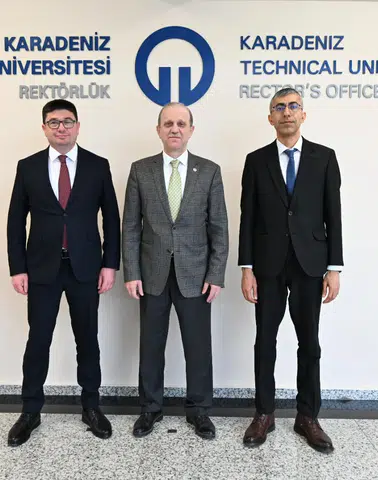 Azerbaycan Kars Başkonsolosu Zamin Aliyev’den KTÜ’ye Ziyaret