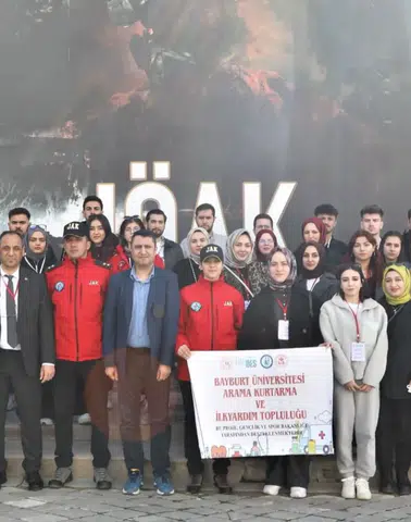 Bayburt’ta Ünides Projesi Tamamlandı: Öğrenciler Afet Yönetimini Sahada Öğrendi