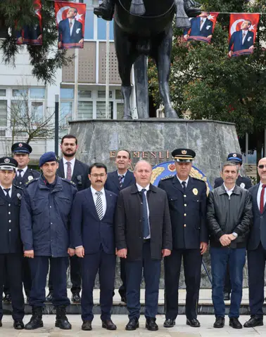 Arhavi’de Türk Polis Teşkilatı’nın 181. Kuruluş Yıl Dönümü Törenle Kutlandı