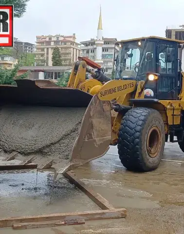 Sürmene’de Belediye Ekipleri Haftalık Çalışma Programını Sürdürüyor