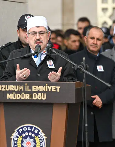 Erzurum’da Vefat Eden Polis Memuru Sadık Çalar Memleketine Uğurlandı