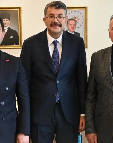 İçişleri Bakan Yardımcısı Ali Çelik, İyidere Heyetini Kabul Etti