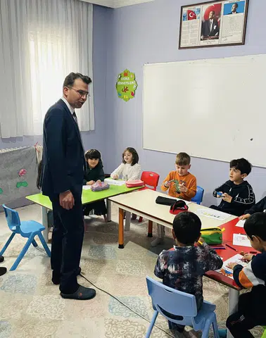 Narman İlçe Kaymakamı’ndan Kur’an Kurslarına Ziyaret