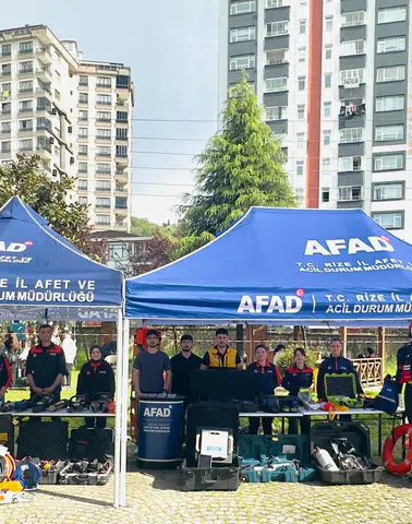 AFAD Rize’den Üniversite Öğrencilerine Afet Farkındalığı Eğitimi