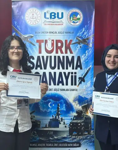Rize TOBB Fen Lisesi'nden öğrenciler, elektrikli araçlar üzerine dikkat çekici çalışma sundu