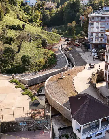 Rize’de Taşkın Riskine Karşı Önemli Yatırımlar Tamamlandı