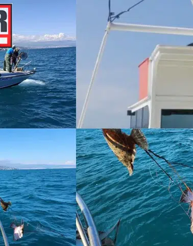 Kalkan Av Yasağı Denetimlerinde 3 Bin Metre Kaçak Ağa El Konuldu