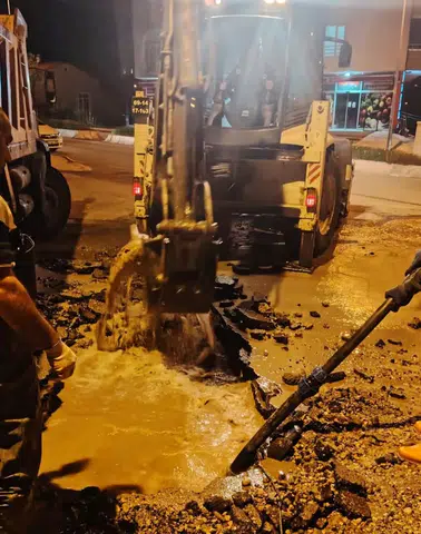 Bayburt'ta Kurban Bayramı'nda su kesintilerine anında müdahale devam ediyor