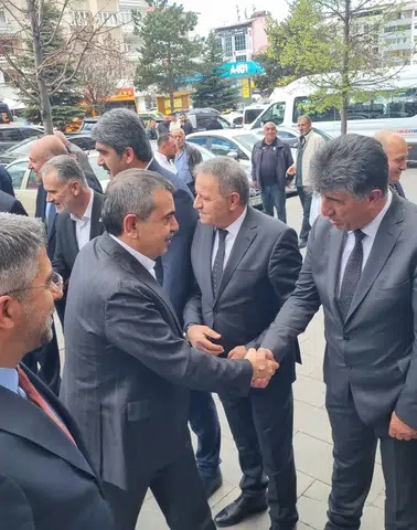 Tortum Belediye Başkanı Muammer Yiğider, AK Parti Erzurum Bayramlaşma Programına Katıldı