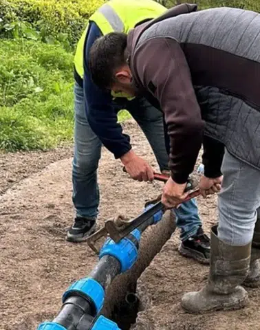 Hayrat'ta İçme Suyu Altyapısı Güçlendirildi, 1000 metre Şebeke Hattı Tamamlandı!