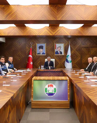 Rize Valiliği'nde Kamu Hizmetleri İçin İşbirliği Toplantısı Yapıldı