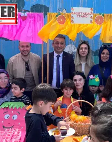 Anaokulunda Meyve ve Oyun Şenliği Coşkusu