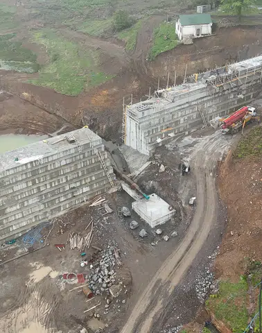 Hıdırnebi Sel Kapanı İnşaatında Çalışmalar Sürüyor
