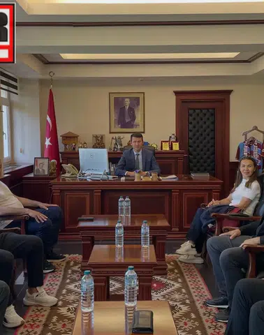 Kaymakam Burak Çimşir, Futbol Şenliği Komitesini Ağırladı
