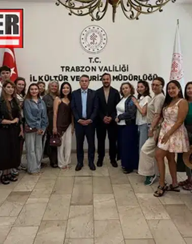 Trabzon, Kazakistanlı Turizmcileri Ağırladı