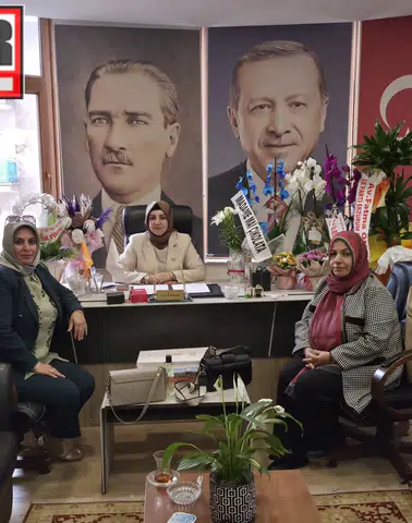 AK Parti Aziziye Kadın Kolları’ndan Esra Kaplanoğlu’na Ziyaret