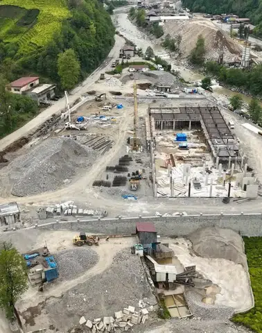 Rize İl Özel İdaresi'nin 282,6 Milyon TL'lik Yeni Yerleşkesinde Çalışmalar Sürüyor