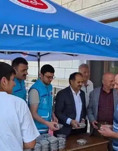 Büyükköy'de Muharrem Ayı Dolayısıyla Aşure İkramı Yapıldı