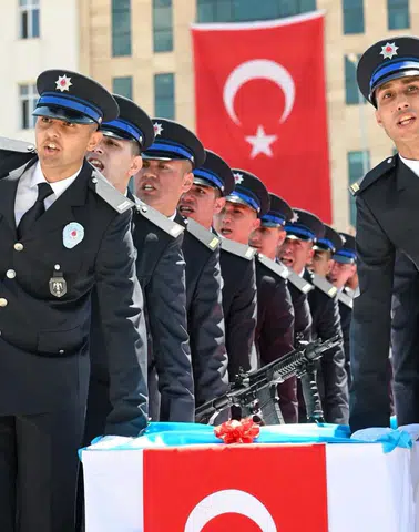 Erzurum'da 703 Polis Adayı Mezuniyet Coşkusunu Yaşadı