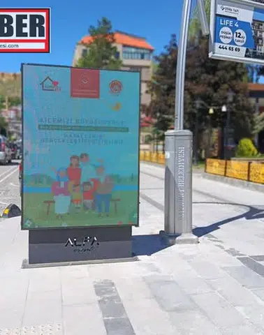 Bayburt’ta Koruyucu Aile ve Evlilik Desteği Projeleri Dijital Panolarda Tanıtılıyor