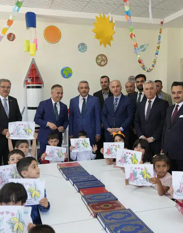 Rize’den Nurdağı’na Uzanan Dayanışma: 4-6 Yaş Kur’an Kursu Ziyaret Edildi