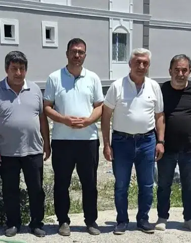 Horasan Müftülüğü Personelinden Pasinler'deki Kur’an Kursu İnşaatına Ziyaret
