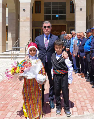 Vali Eldivan’dan Aydıntepe Kaymakamı Deniz Yıldırım’a Hayırlı Olsun Ziyareti