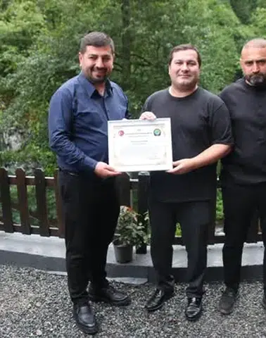 Ardeşen Kaymakamı Ferhat Altay'a Tunca Belediyesi'nden Veda Programı