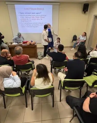 Rize İl Sağlık Müdürlüğü Personeline İş Sağlığı ve Güvenliği Eğitimi Verildi